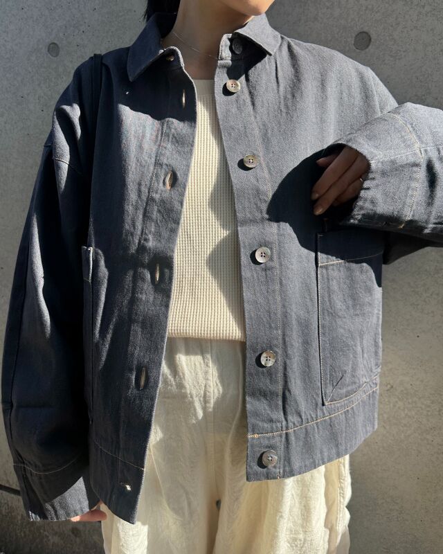 コットンデニムジャケット