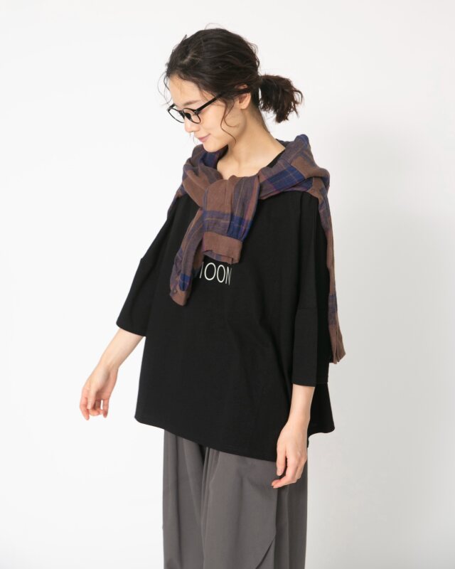 ★Julier★ 新品未使用 天竺オフショルプルオーバー AMBIDEX Store △〇30/1天竺 チェリーレース プルオーバー(F