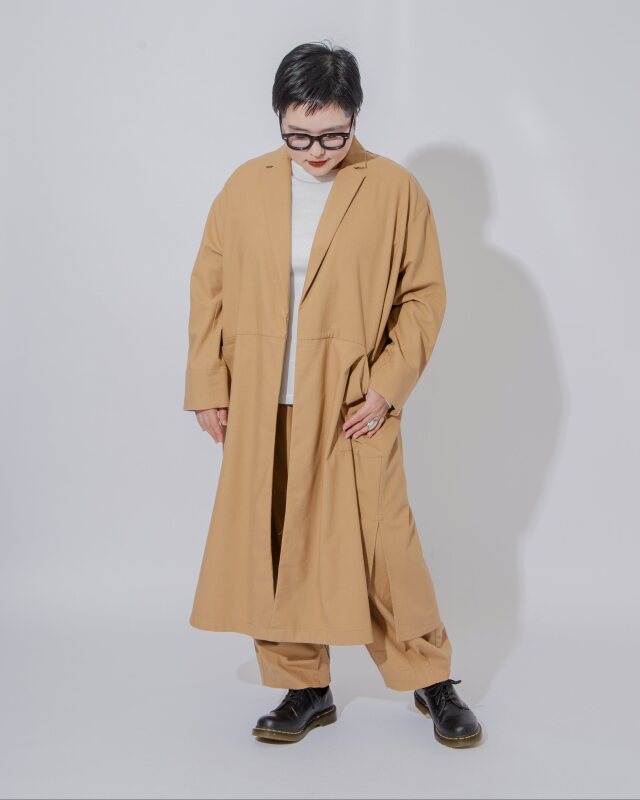 0625PE66011 【みーのさんコラボ】コットンリネンサルエルパンツ