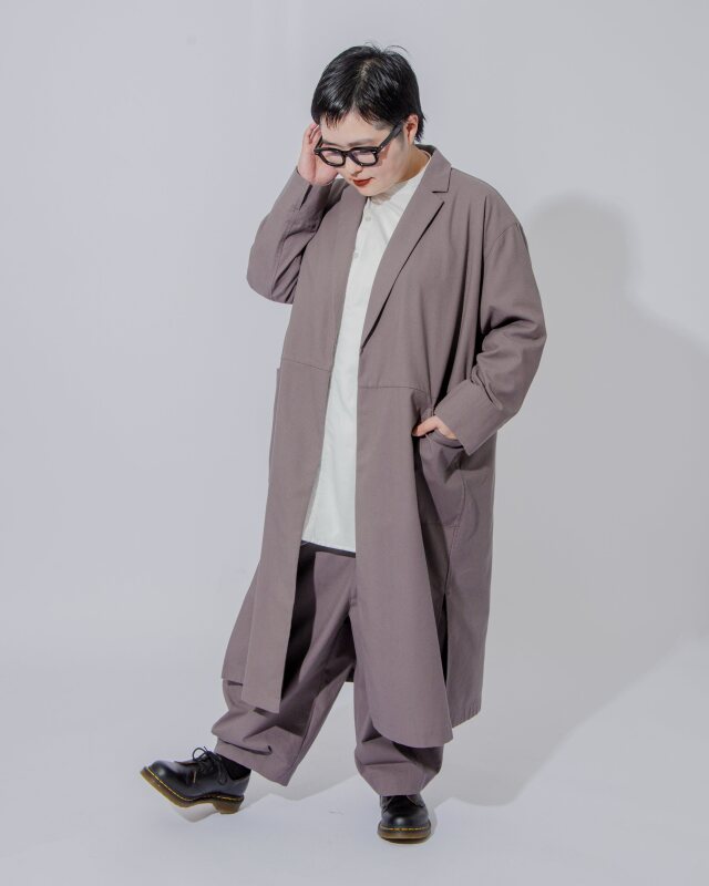 0625PE66011 【みーのさんコラボ】コットンリネンサルエルパンツ