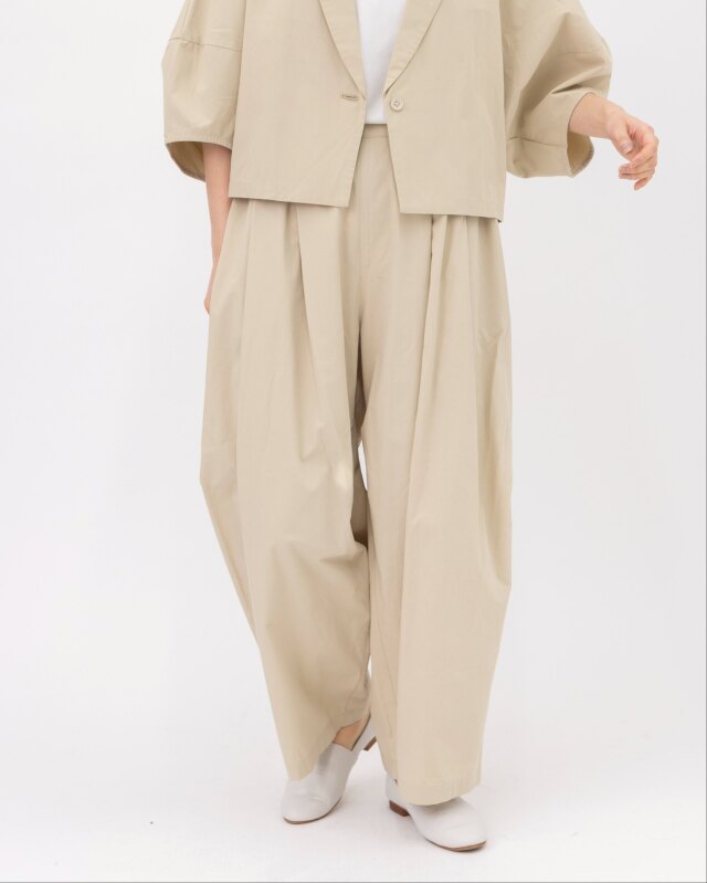 0625PS66061 コットンセルロースエッグパンツ