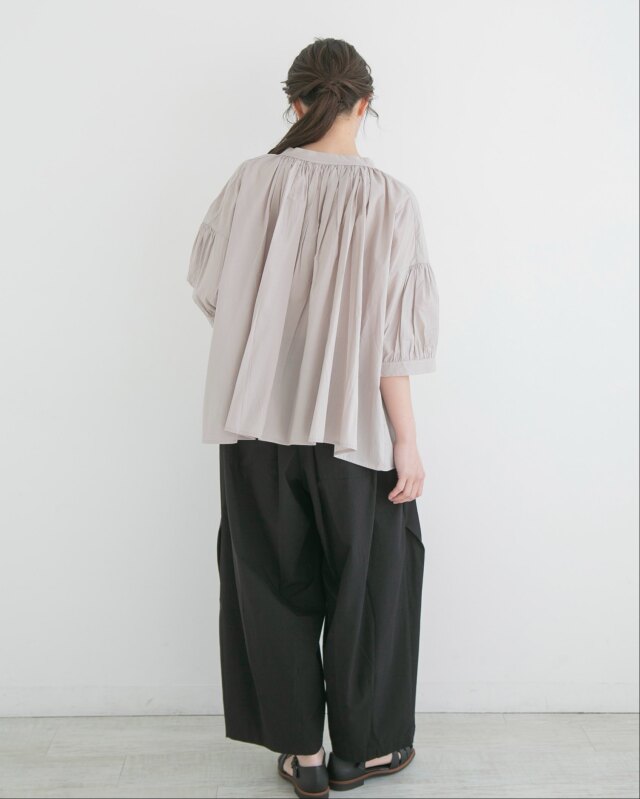 0625PS66061 コットンセルロースエッグパンツ