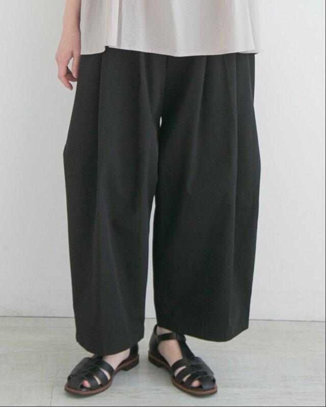 0625PS66061 コットンセルロースエッグパンツ