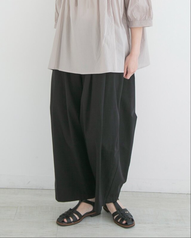 0625PS66061 コットンセルロースエッグパンツ