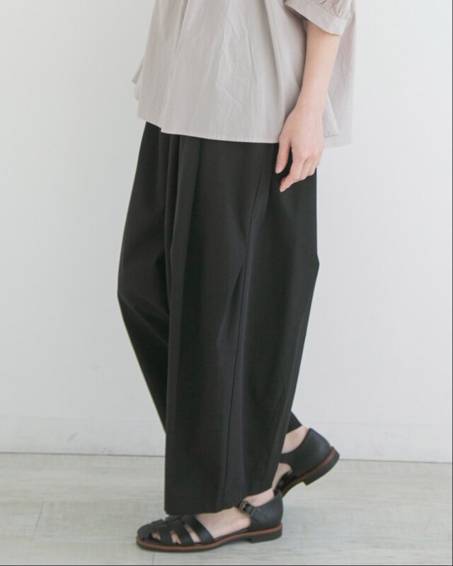 0625PS66061 コットンセルロースエッグパンツ