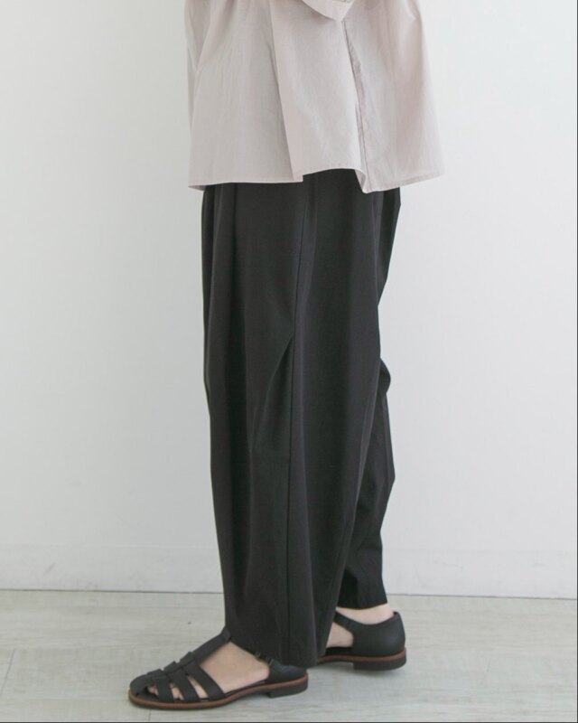 0625PS66061 コットンセルロースエッグパンツ