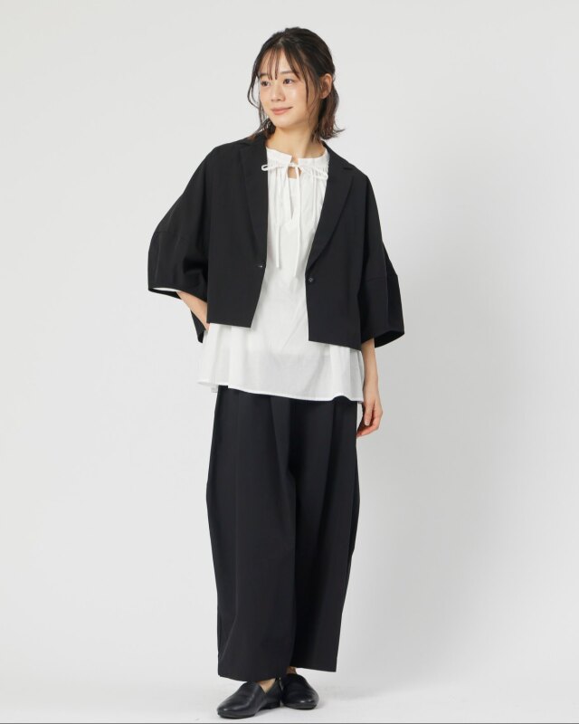 0625PS66061 コットンセルロースエッグパンツ