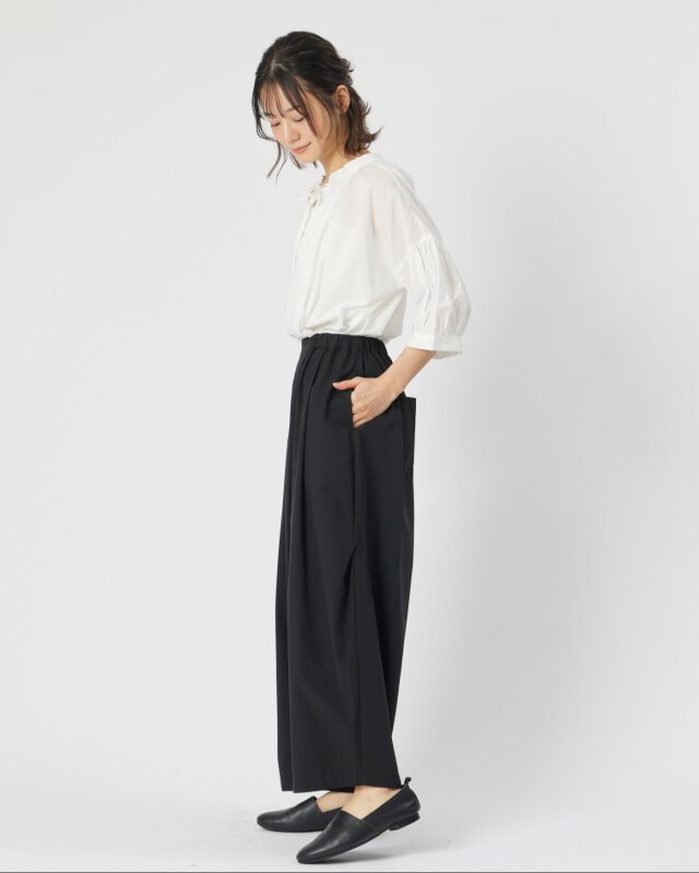 0625PS66061 コットンセルロースエッグパンツ