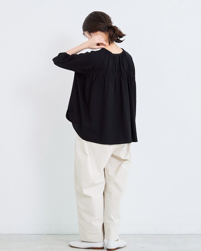 【うさぎさん専用】☆Drawer☆コットン天竺アシンメトリープルオーバー　2 AMBIDEX Store △〇30/1天竺 チェリーレース プルオーバー(F