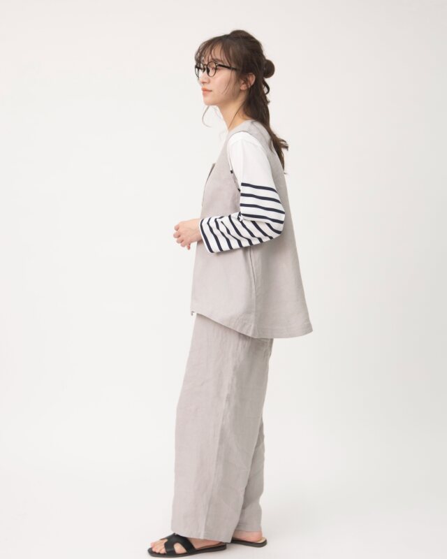 ネストローブ★コットンバスクパネルボーダープルオーバー ボーダー着回しあれこれ | 岡山店 | nest Robe Shop Blog | nest