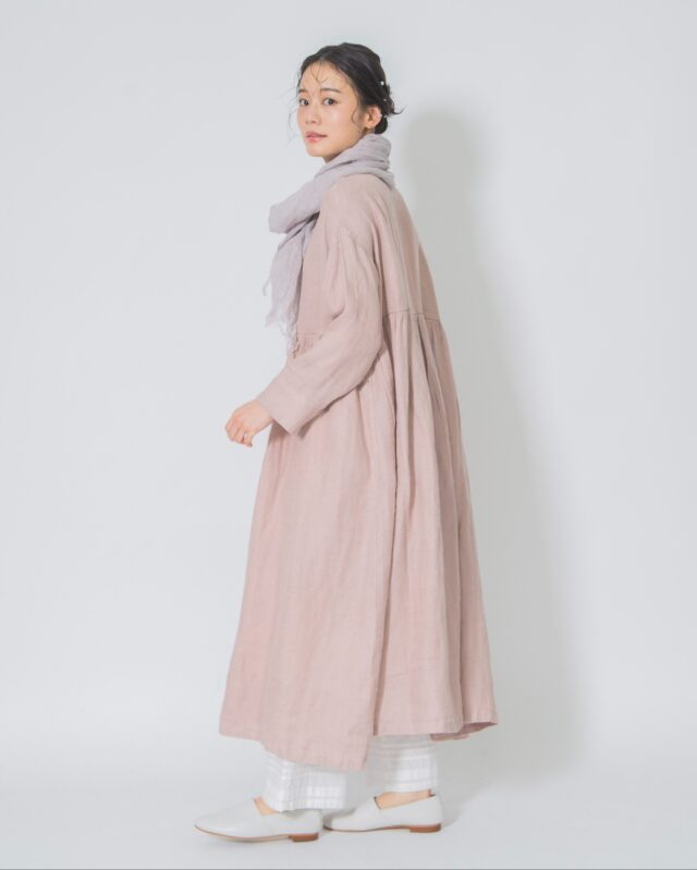 TUTIE コットンリネンブロード2WAYワンピース TUTIE.｜コットンリネンハーフスリーブフレアワンピース - TUTIE