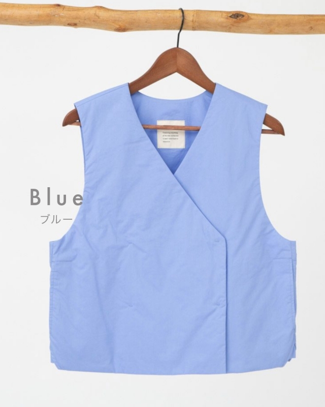 THE UNION FABRIC 中綿ベスト 2way L コットン中綿ダブルベスト