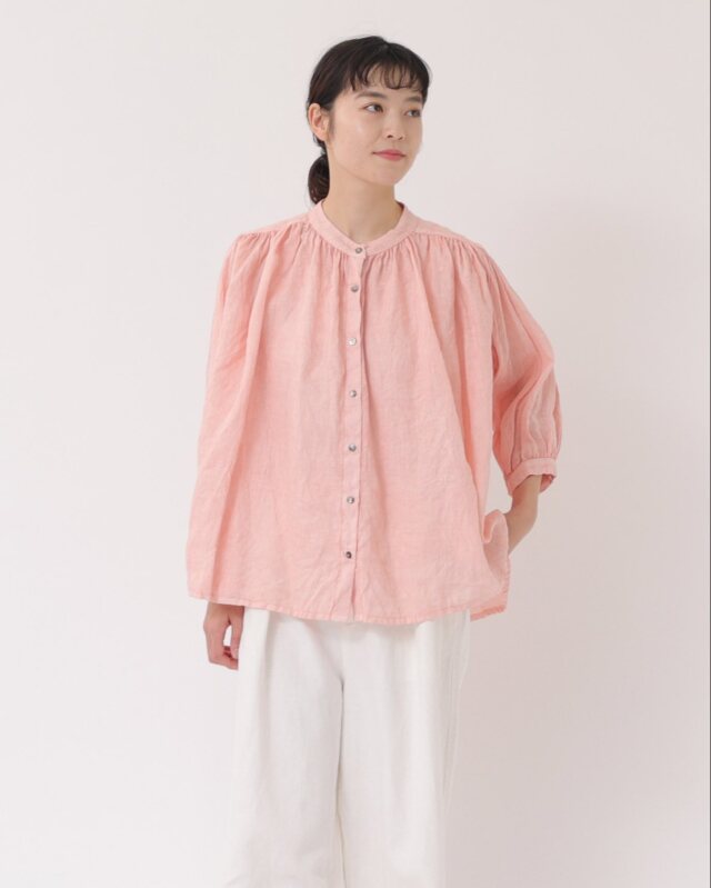 HYEON へヨンcabbage blouse キャベツブラウス ヘヨン HYEON cabbage blouse キャベツブラウス ネイビー