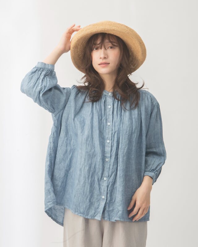 ケープカラーブラウス※WEB Store限定販売