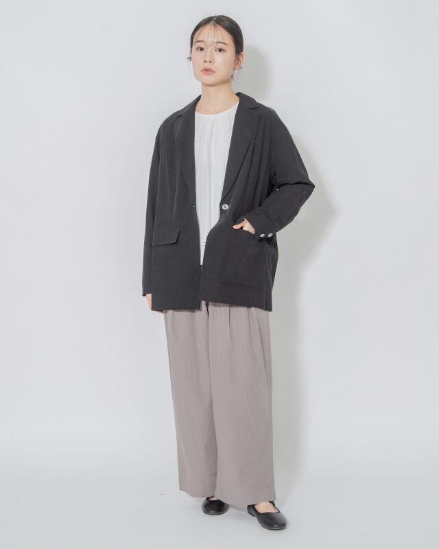 0625PT66011 コットンセルロースタックパンツ