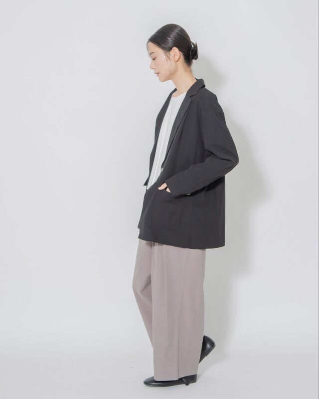0625PT66011 コットンセルロースタックパンツ