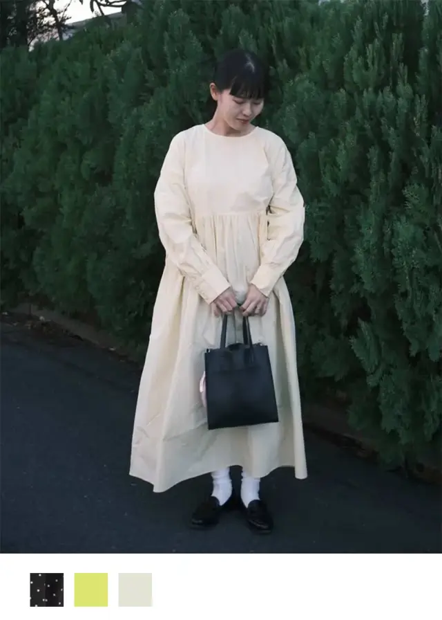 【kaoriさんコラボ】ギャザーワンピース