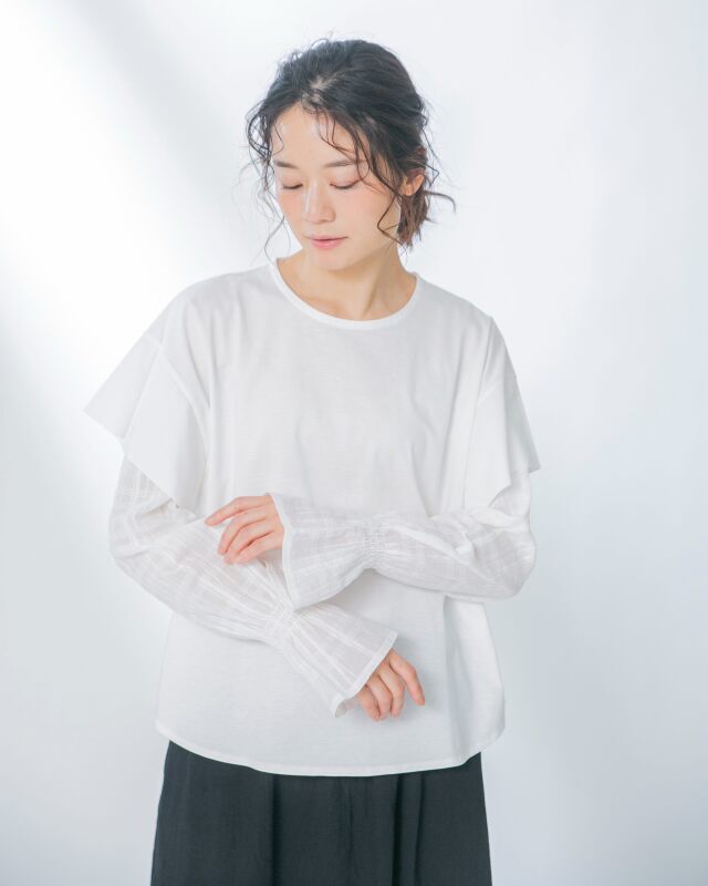 着用カラー：ホワイト
