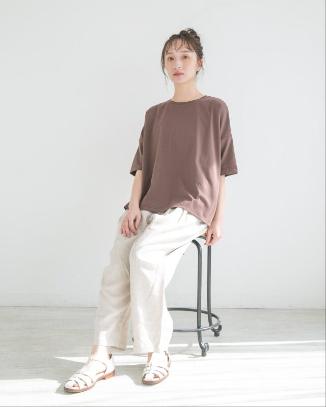 TUTIE コットンソロナジャージプルオーバー コットンソロナジャージプルオーバー【キナリノ別注】