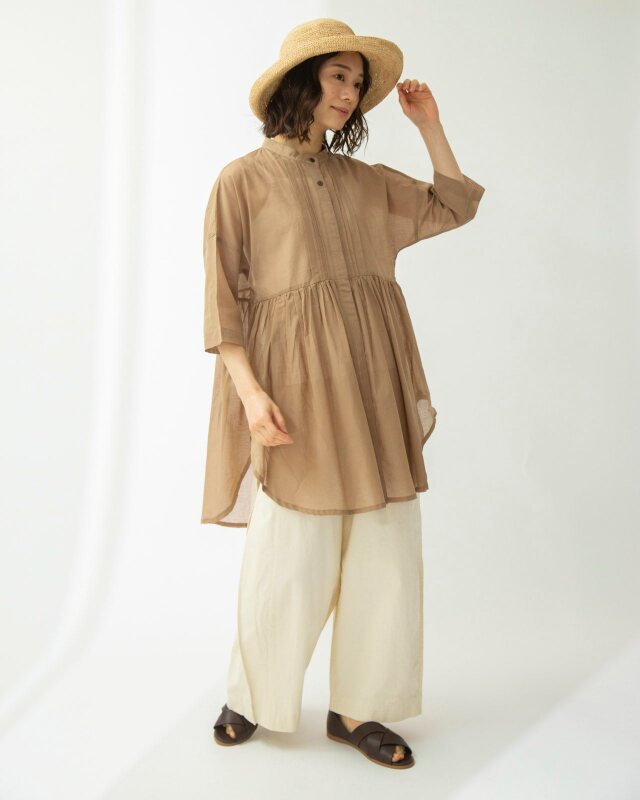プランテーション　ロングブラウス Plantation プランテーション/WOMEN'S Tops/シャツ/ブラウス| A