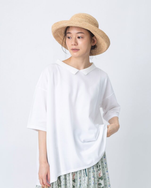 MHL. リネン混コットン　プルオーバー　日本製 MNY-253T-02305_M.jpg