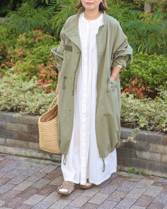 ricoさん身長：151cm　カラー：モスグリーン