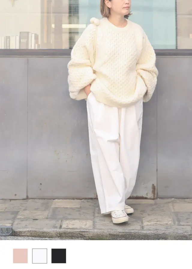 【ricoさんコラボ】コットンコクーンパンツ / 受注生産 / 1月下旬発送