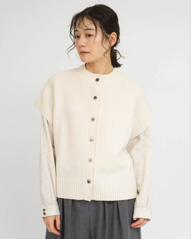 モデル身長：163ｃｍ　着用カラー：ホワイト