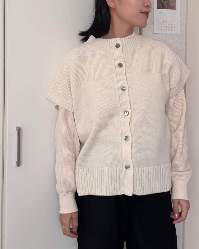 モデル身長：153cm／ホワイト／妊娠中