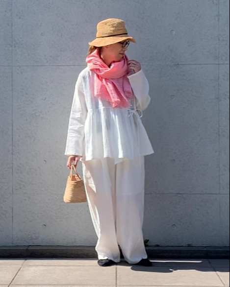 megumiさん：160cm ホワイト