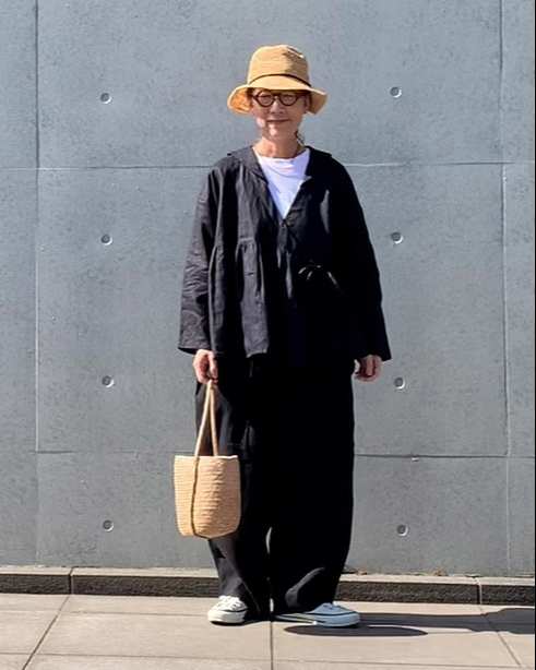 megumiさん：160cm ブラック