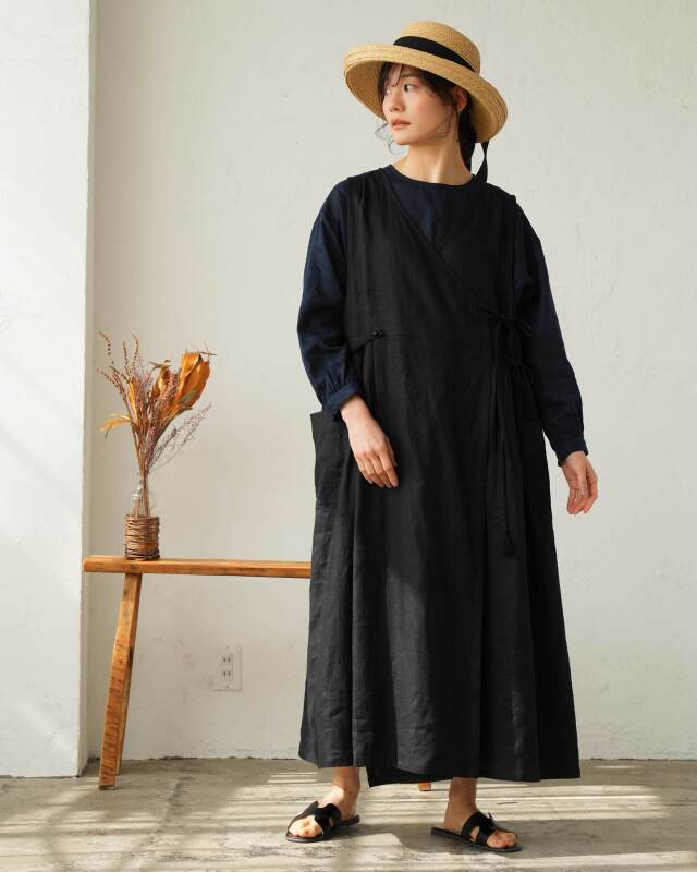 163cm ネイビーブラック