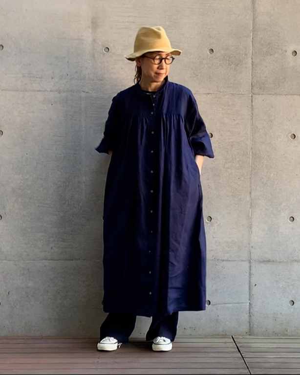 megumiさん：160cm ネイビー