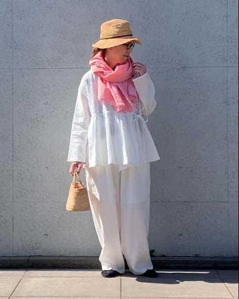 megumiさん：160cm ホワイト