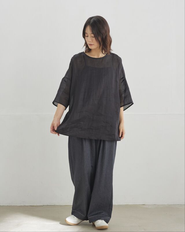 163cm　ネイビー