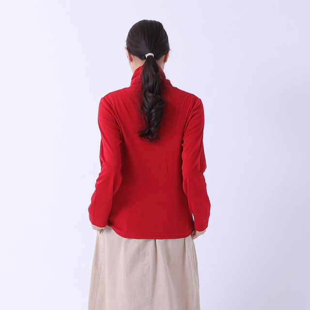 コットンフライスタートルネック【0699TO-71345】