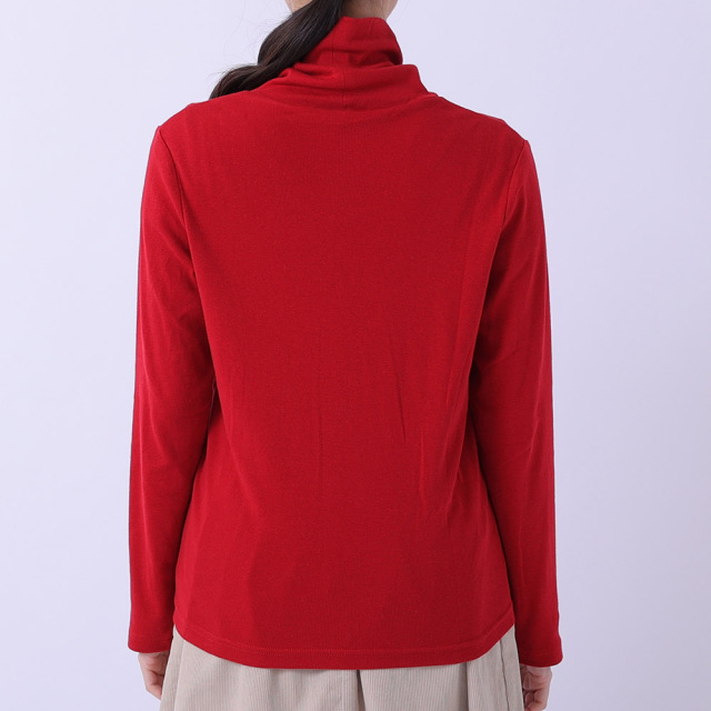 コットンフライスタートルネック【0699TO-71345】