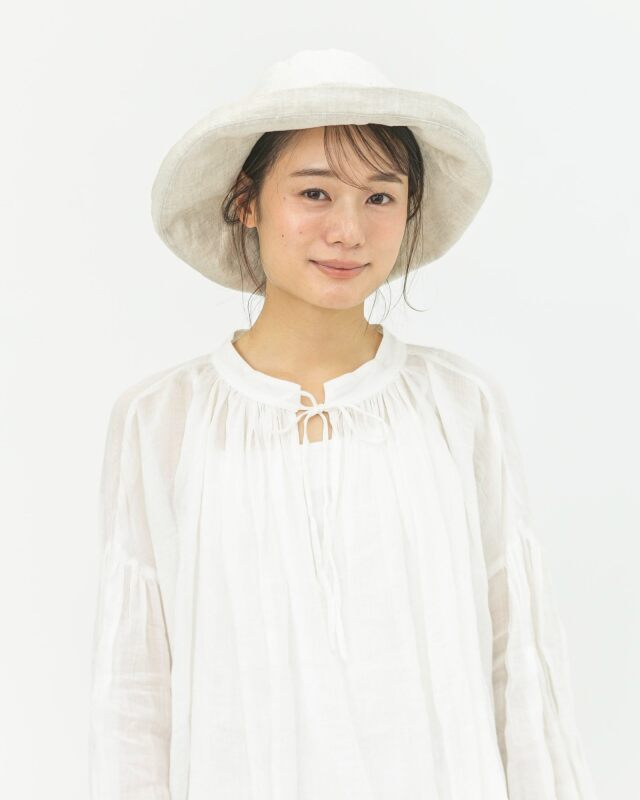 0699TO68063　リネンリバーシブルハット