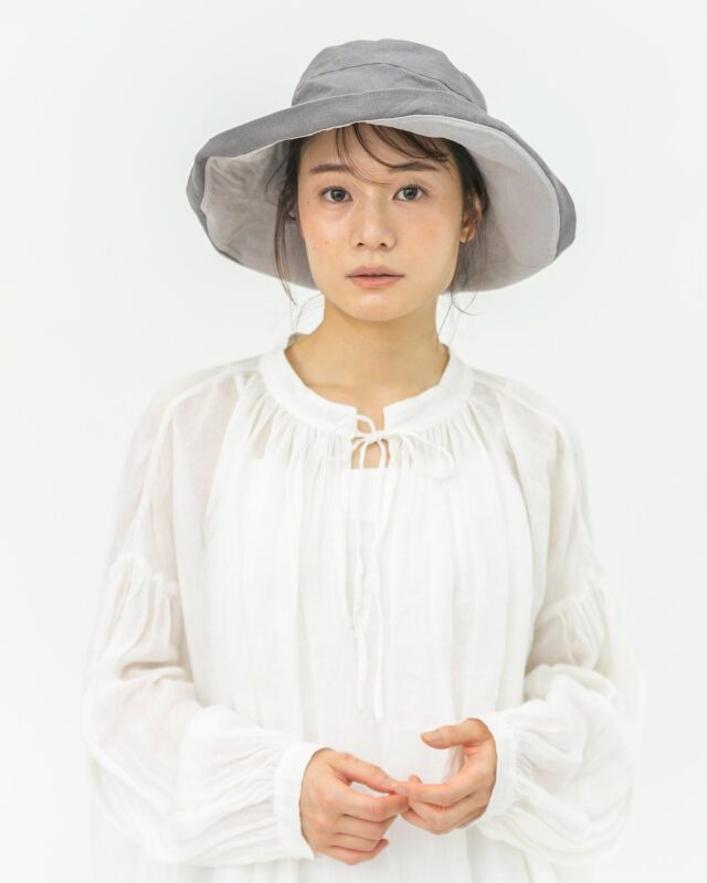 0699TO68063　リネンリバーシブルハット