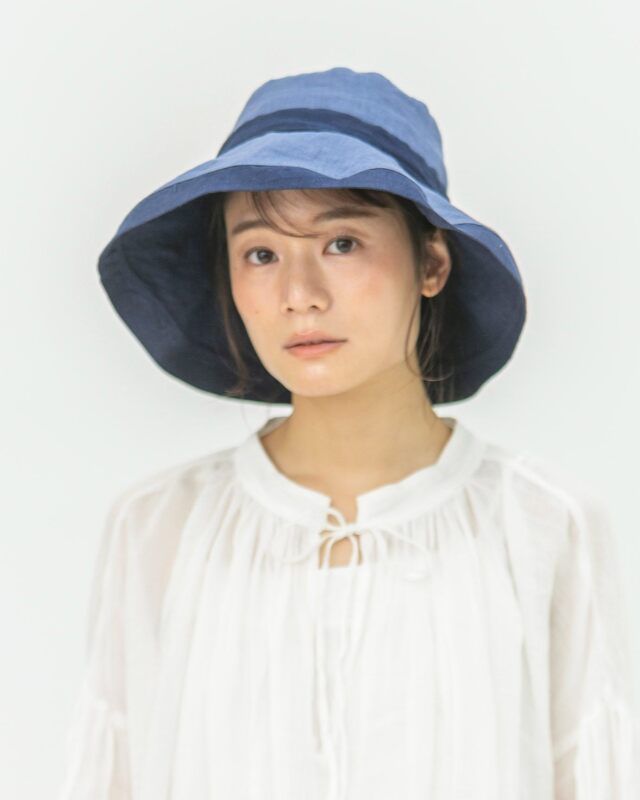 0699TO68063　リネンリバーシブルハット