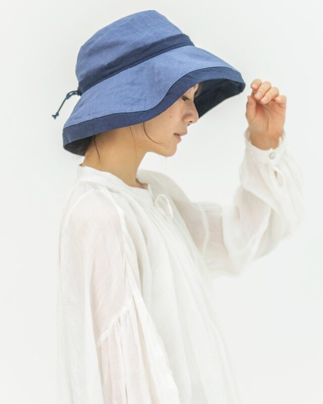 0699TO68063　リネンリバーシブルハット