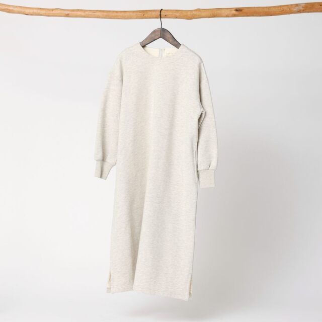 0699TO73359 コットン裏毛起毛ワンピース