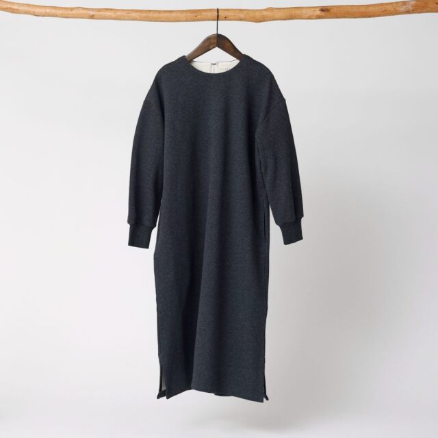 0699TO73359 コットン裏毛起毛ワンピース