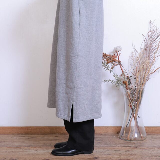 0699TO73359 コットン裏毛起毛ワンピース