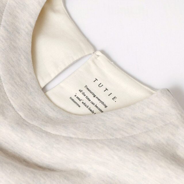 0699TO73359 コットン裏毛起毛ワンピース