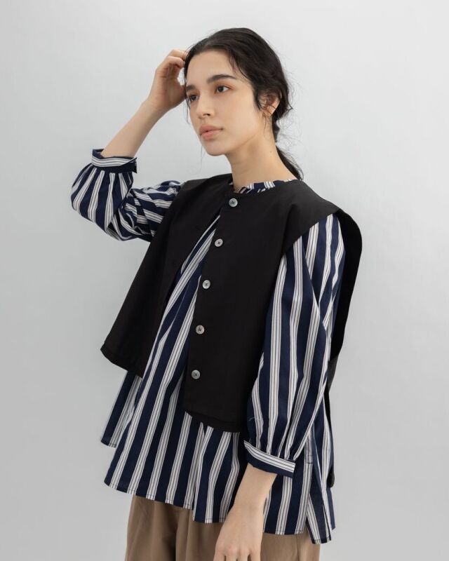 モデル身長：164ｃｍ　着用カラー：ネイビー