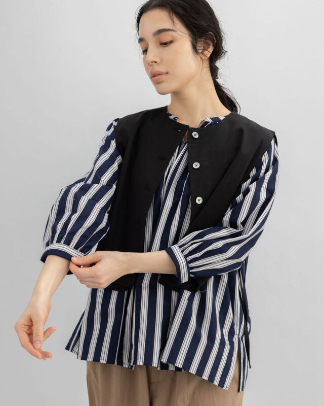 モデル身長：164ｃｍ　着用カラー：ネイビー