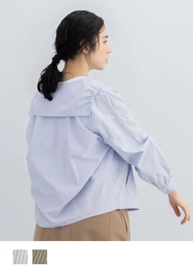 モデル身長：164ｃｍ　着用カラー：ブルー