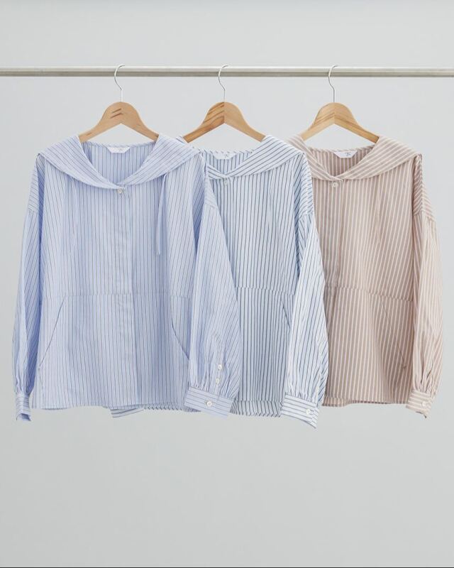 左から：ブルー、ホワイト、ベージュ