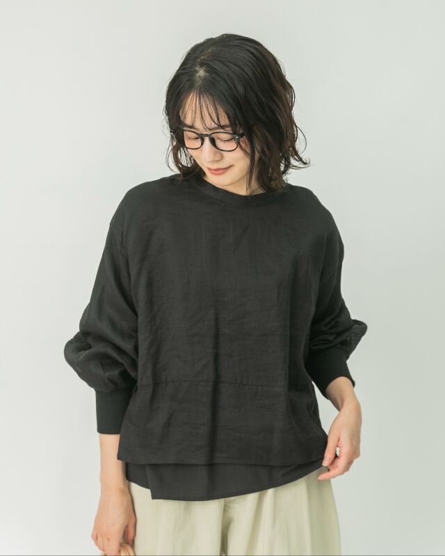 モデル身長：164ｃｍ　着用カラー：ブラック